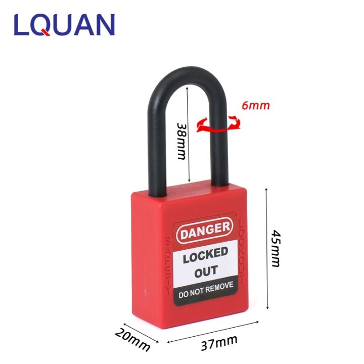 yf-ten-colors-lockout-padlock-38mm-abs-engineering-plastic-insulation-nylon-shackle-isolation-security-red-loto-lock-with-key