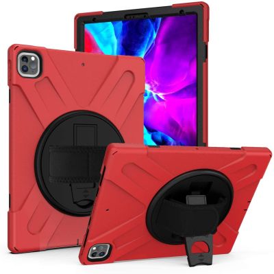 IPad Pro 12.9 2020 Case,kiq กันกระแทก Heavy Duty SHIELD ทนทานผลกระทบลดลงป้องกัน,ขา,handstrap,Case COVER สำหรับ Apple iPad 12.9 (2020)