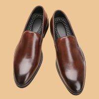 ▩┋☎ Loafers Square Toe Red Sole Slip On Wedding Shoes for Men Handmade Mens Dress Shoes Free Shipping Size 38 48