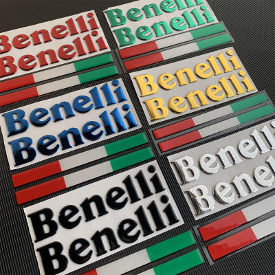 3D Benelli สติ๊กเกอร์ตกแต่งมอเตอร์ไซค์กันน้ำสะท้อนแสงโลโก้สำหรับ Benelli TRK 502 BN 302 TNT BJ 600