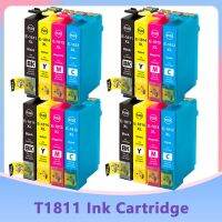 T1811-T1814ตลับหมึกที่เข้ากันได้กับ XP-212 EPSON XP-312 XP-215 XP-315 XP-412 XP-415 XP-225 XP-322เครื่องพิมพ์ XP-325หมึกเต็มรูปแบบ