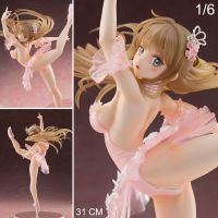 โมเดล White Swan Girl Dancer Ballet Swan Lake (1/6 WAVE DreamTech Ver.) 30cm Big Size Figure Packed in Box Model Pink White Bird