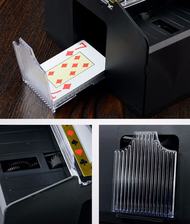 เครื่องสับไพ่อัตโนมัติ-ใช้เล่นเกมการ์ด-รองรับการ์ดทุกแบบ-game-card-card-shuffler-aut