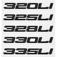 3D ABS รถ Trunk ตัวอักษรโลโก้ Decals ป้ายสติกเกอร์สัญลักษณ์สำหรับ BMW 3 Series 320Li 325Li 328Li 330Li E90 M3 X3 E39 E32