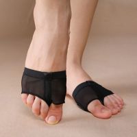 ETXProfessional Belly Ballet Dance Toe Cover Foot Exercise Shoes Foot Thong Grooming Tool Half Sole Gym Socks Ballet Dance Shoes Wo