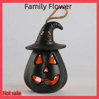 Family Flower Flash Sale โคมไฟ LED ฮาโลวีนฟักทองน่ารักขนาดเล็กเทศกาลฟักทองไฟแฟลชสำหรับปาร์ตี้