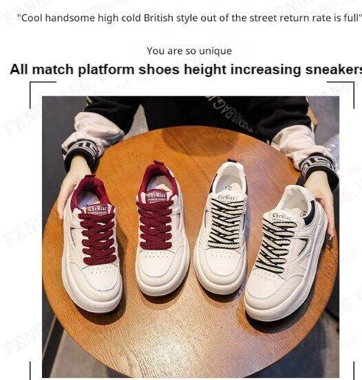 White 2 Part Platform Block Heel Court Shoes | New Look