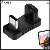 AIMEE 2 in 1 10กิกะบิต 4K/60Hz สำหรับดาดฟ้าไอน้ำ ชาร์จเร็ว100W อะแดปเตอร์3.1 Type-C ตัวแปลง USB C