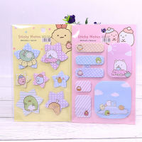 48 pcslot Kawaii Sumikko Gurashi Memo Pad Sticky Notes Cute N Times Stationery Label Notepad Bookmark Post school supplies