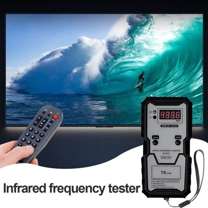 Car Remote Keys Infrared Frequency Tester High Acuracy Digital Electronic Measuring Instrument