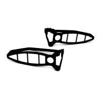 For F800GS F650GS R1200GS Motorcycle Front Turn Signal LED Light Protection Cover Accessories 1PairBlack