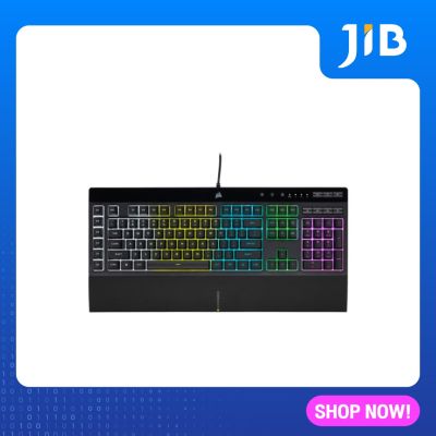 KEYBOARD (คีย์บอร์ด) CORSAIR K55 RGB PRO (RUBBER DOME) (RGB) (EN/TH) (CH-9226765-TH)