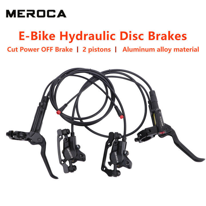 MEROCA E800 Electric Bicycle Scooter Hydraulic Disc Brake 2 Piston ...