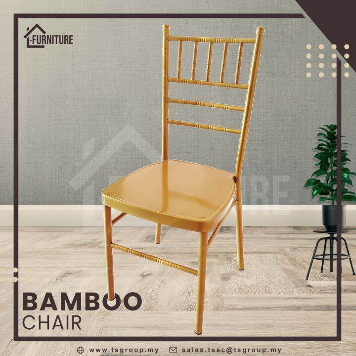 I.FURNITURE Bamboo Dining Chair Lazada