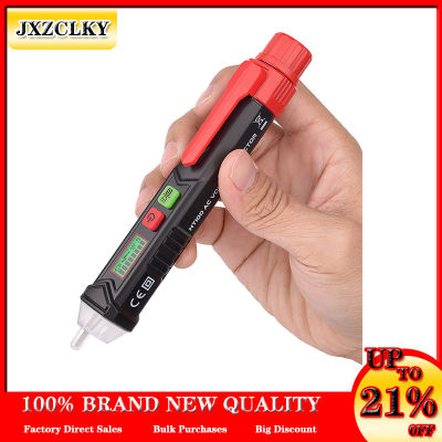 HT100 Non Contact AC Voltage Detector Digital Electroscope 12-1000V LCD Display Test Pen Break Point Check Live Wire Detection