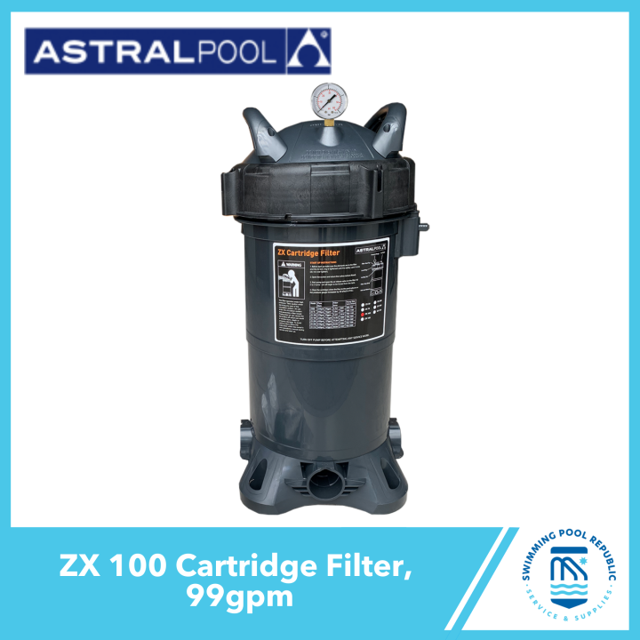 Astral Pool, ZX Cartridge Filter, 99gpm, Model ZX 100, Product No