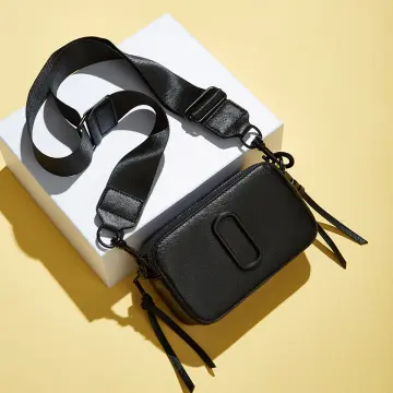 Snapshot Leather & Ceramic Shoulder Bag - Pink - Marc Jacobs Shoulder bags