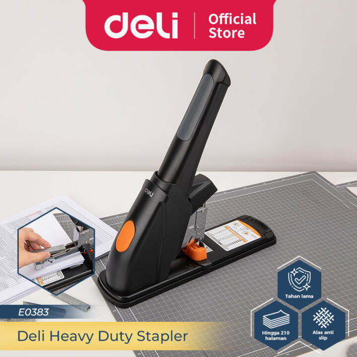 Deli Heavy Duty Stapler / Stapler Ukuran Besar Untuk 50/210 Halaman ...