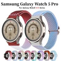 ไนล่อนสายนาฬิกาสำหรับ Samsung Watch 5 Pro 45มิลลิเมตรสายปรับซัมซุงนาฬิกา5 40มิลลิเมตร44มิลลิเมตรวงสำหรับ Galaxy Watch 4คลาสสิก42มิลลิเมตร46มิลลิเมตร