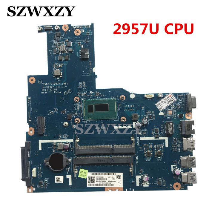 5b20g46256-for-lenovo-b50-70-laptop-motherboard-la-b092p-with-sr1dv-2957u-cpu