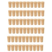 60Pcs/Lot Natural Wood Corks Wine Stopper Wood Bottle Stopper Cone Type Wine Bottle Corks Plug Sealing Cap Beer Corks