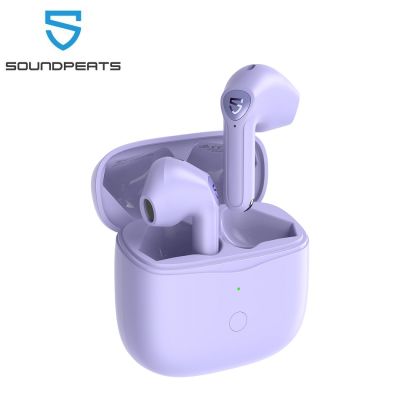 Soundpeats Air3 หูฟังบลูทูธไร้สาย สีม่วง พร้อมโหมดเล่นเกม QCC3040 AptX-Adaptive 5 ชั่วโมง