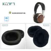 KQTFT 1 Pair of Velvet Replacement EarPads for BLON BOSSHIFI B8 B 8 Headset Ear Pads Earmuff Cover Cushion Cups