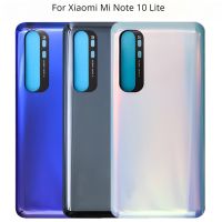 สำหรับ Mi Note ฝาหลังแบตเตอรี่10 Lite ประตูหลัง3D Mi Note หน้าจอโทรศัพท์10 Lite เคสกาวแก้วแทนที่