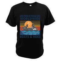 Boats And Hoes Stepbrothers Prestige Worldwide T Shirt Comedy Movie T-Shirt Vintage Retro 100% Cotton Comfortable Eu Size Tee