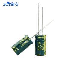 【cw】 20pcs/lot 63V 47uf 6x11mm 8x12mm Frequency Low / Impedance Aluminum Electrolytic Capacitor 20 【hot】