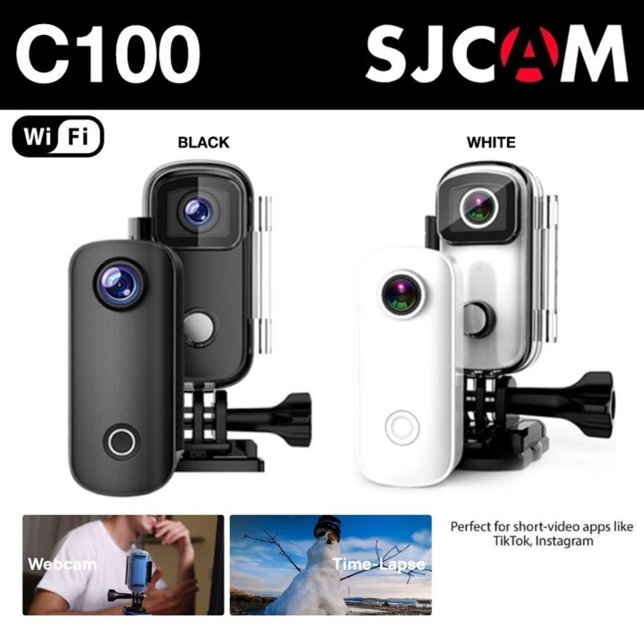 sjcam-camera-c100-1080p-30fps-30m-waterproof-กันน้ำได้-กล้องเพื่อการกีฬา-กล้องแอคชั่นขนาดเล็ก