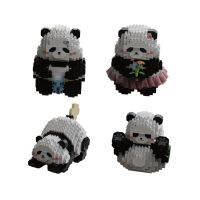 Hot Idea น่ารักการ์ตูนสัตว์ Micro Diamond Block Panda ประกอบอาคารอิฐรุ่นของเล่นเพื่อการศึกษาสำหรับของขวัญเด็ก Nanobricks