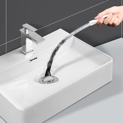 【hot】∋☽  45/60Cm Sewer Pipe Unblocker Dredging Tools Cleaning Hair Cleaner for Sink
