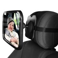 2022NEW Baby Car Mirror Adjustable Car Back Seat Rearview Facing Headrest Mount Child Kids Infant Baby Safety Monitor