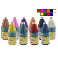 Kidart สีน้ำพรีเมียมวอชเชเบิ้ล1ลิตร/ มีให้เลือก10 สี Premium Washable Paints 1 Colors 1Lite/Pc.(PW1L)