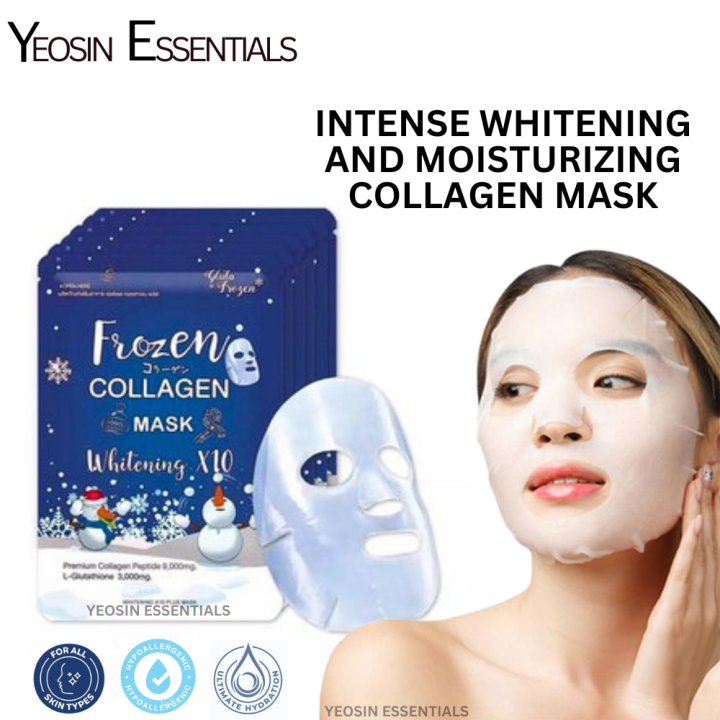 Frozen Collagen Whitening Moisturizing Face Mask Firming Sleeping ...