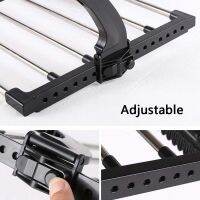 2022 New Balcony Folding Shoes Towel Drying Rack Laundry Underwear Storage Holder Home