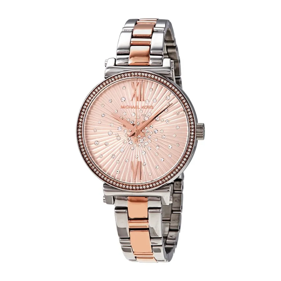 Official Warranty] Michael Kors MK3972 Women's Analog Quartz Sofie Crystal  Rose Gold Dial Stainless Steel Strap Watch (watch for women / jam tangan  perumpuan / michael kors watch for women / women watch) | Lazada