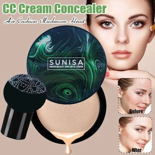 [kung Fu Panda] Sunisa Water Beauty And Air Cushion Cc Cream Foundation 