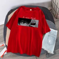 เสื้อยืดลําลอง แขนสั้น พิมพ์ลายการ์ตูนอนิเมะ Tokyo Ghoul Kaneki Ken ทรงหลวม สไตล์ญี่ปุ่น ฮาราจูกุ สําหรับสตรี