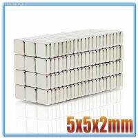 minyun 50-1000 ชิ้น 5x5x2 Super แม่เหล็ก N35 NdFeB 5x5x2 Neodymium แม่เหล็กแผ่น มิลลิเมตร