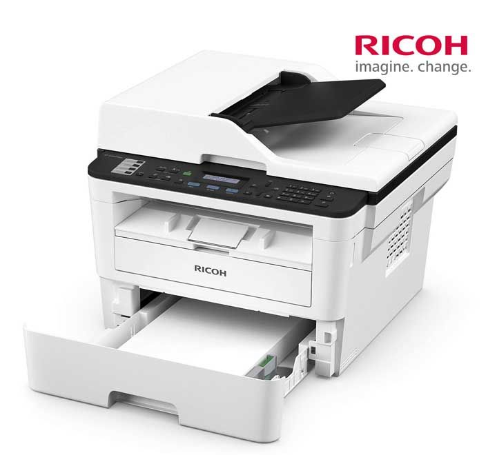 ricoh-sp-230sfnw-เครื่องปริ้นเตอร์เตอร์มัลติฟังก์ชันเลเซอร์-ขาวดำ-print-scan-copy-fax-wifi-network-duplex-ประกันเครื่อง-3-ปี