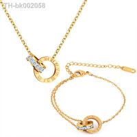 ✳❈ Fashion Stainless Steel Crystal Necklace For Women Silver Color Cubic Zirconia Chain Necklace 2021 Trend Female Jewelry Collar