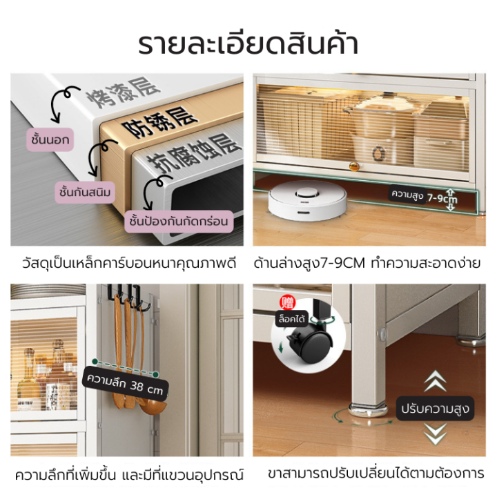 ตู้เก็บของในครัว-ตู้วางไมโครเวฟ-ตู้ครัว-ตู้วางของ-ตู้กับข้าวมีบานปิด-ตู้วางของบานเปิด-ชั้นวางของในครัว-ชั้นเก็บของ-ชั้นวางไมโครเวฟ