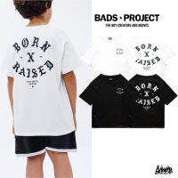 ? 9.9 SALE ? ® เสื้อเด็ก Oversize รุ่น Born สีดำ ขาว แนวสตรีท Boy&amp;Girl เด็กผู้ชาย / Kols