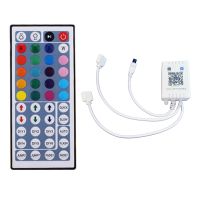 1 Set RGB Bluetooth Controller+44 Keys Remote Control RGB IR RF LED Controller for WS2811 WS2812 LED Light Strip