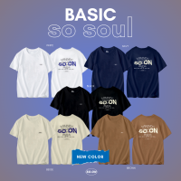 ?So on เสื้อยืด Basic ทรง Oversize รุ่น  So Soul