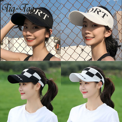 Tig-Tag หมวกกันแดดสวยๆ หมวกกัน แดด หญิง หมวกแก๊ปผูหญิง ผญ หมวกกันแดดเท่ๆ หมวกน่ารักๆ TT23032904