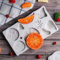 【Ready Stock】 ❁ C14 [SHIP IN 24H] Fruit Series Silicone Mold Raspberry Strawberry Orange Lemon Mold Set Sugar Cake Decoration Mold