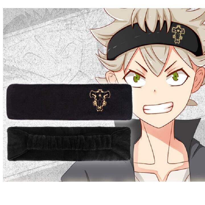 Anime Black Clover Cosplay Emperor Logo Headband Asta Yuno Head Wear